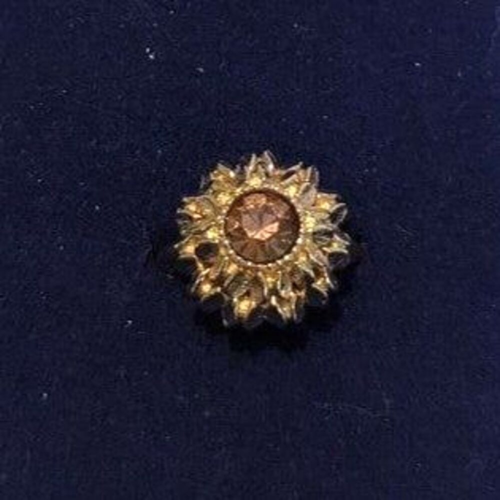 Vintage Avon Ring Sunflower in Box Size 4 - 4.5 - Picture 3 of 7